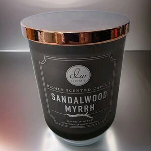DW Home Sandalwood Myrrh  2 Wick Candle 56 Hours Large 15 oz Hand Poured Soy Wax